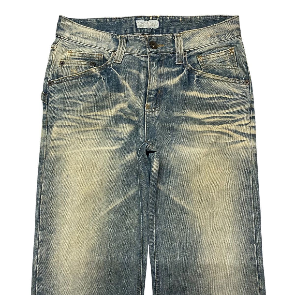 Japanese Brand LAX OUTFITTERS Denim Clawmark Distressed Jeans Size US 30 / EU 46 - 3 Thumbnail