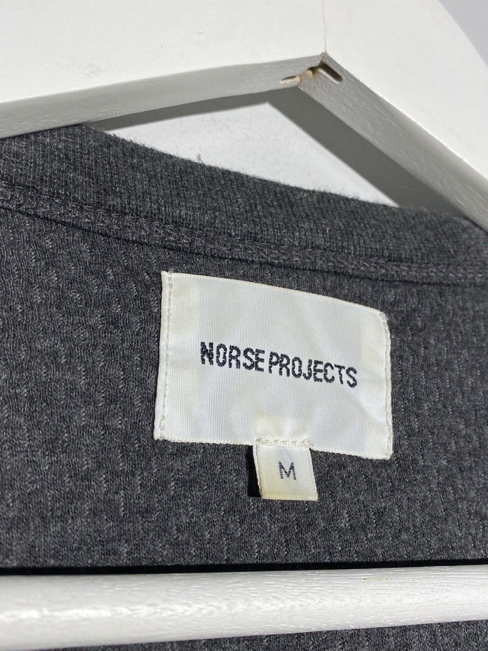 Norse Projects Norse Projects Aske Mesh Melange Long Sleeve Cotton Sweater Size US M / EU 48-50 / 2 - 9 Thumbnail