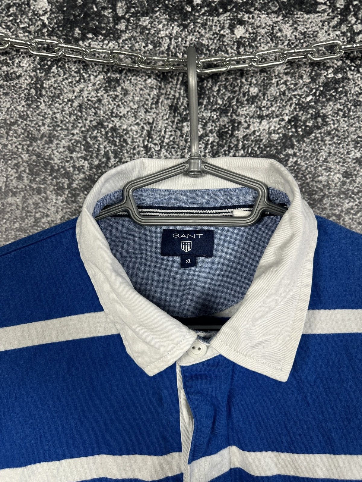Gant GANT New Haven Connecticut USA Long Sleeve Polo Shirt XL Size US XL / EU 56 / 4 - 5 Thumbnail
