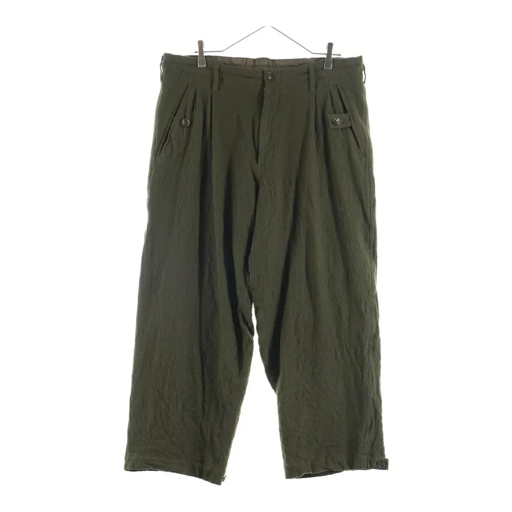 Yohji Yamamoto Yohji Yamamoto POUR HOMME 22AW Full Length Wide Pants Size US 35 - 1 Thumbnail