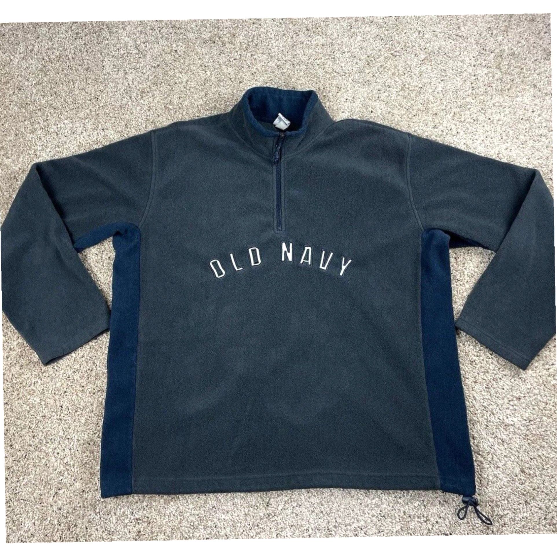 Old navy fleece jacket men's sale