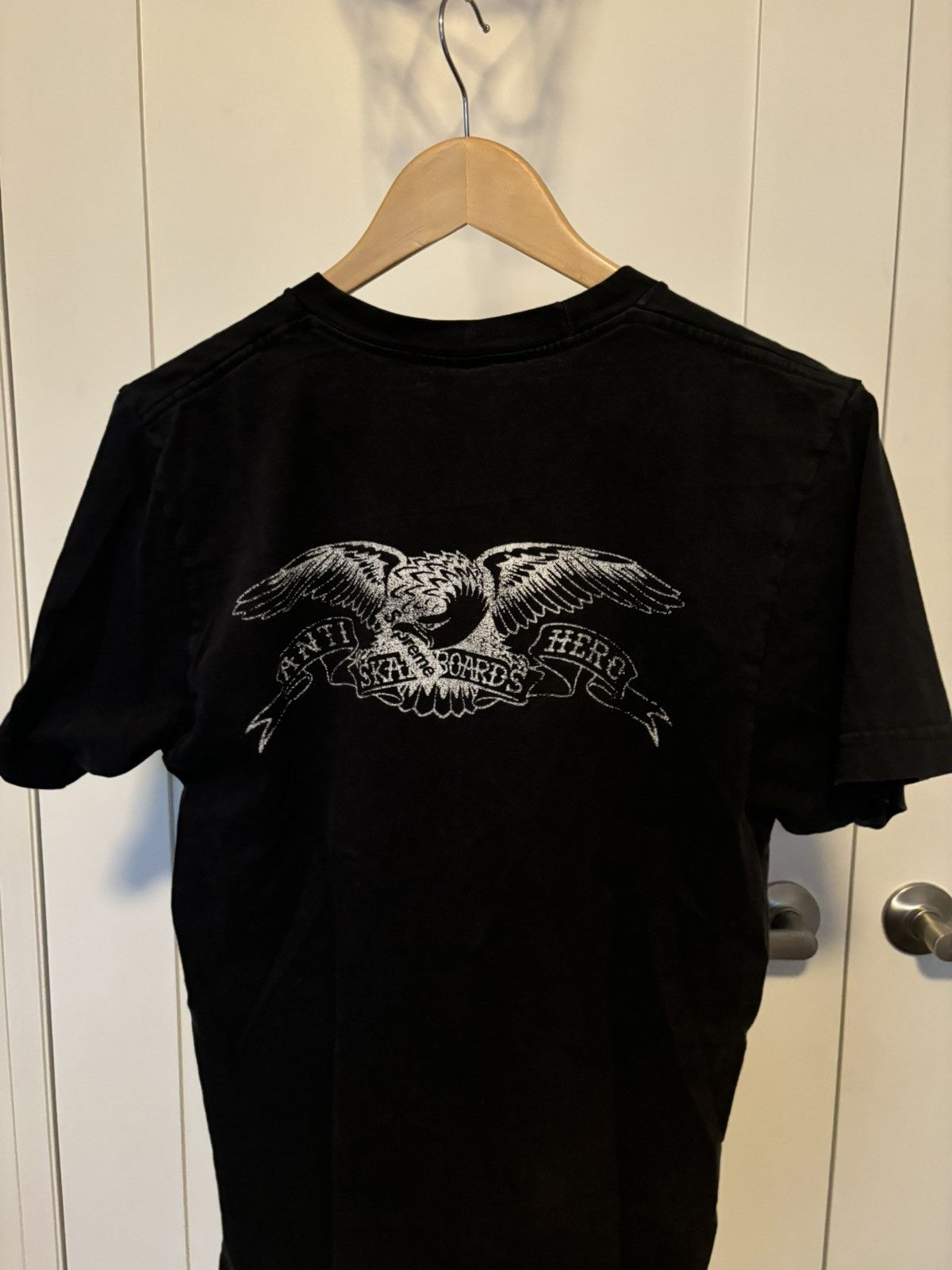 Supreme Supreme x Anti-Hero Pocket Tee Size US M / EU 48-50 / 2 - 2 Thumbnail