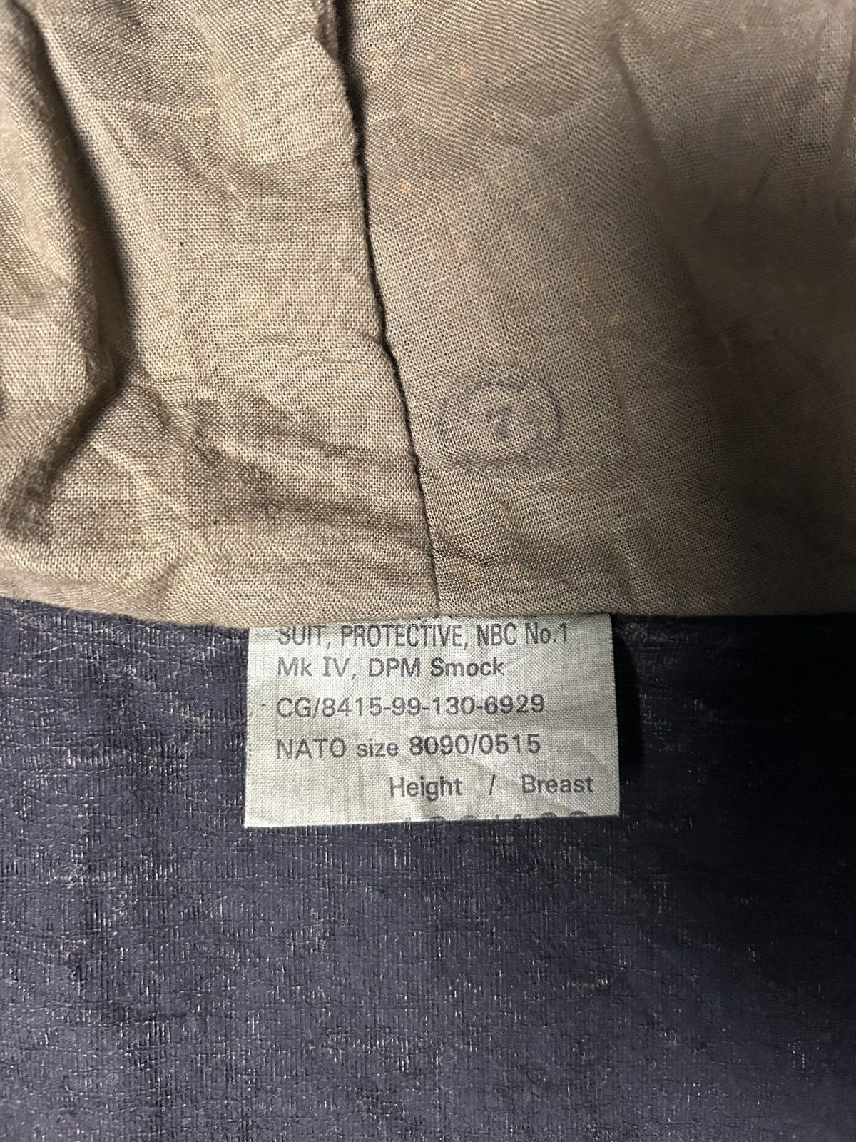 Other VINTAGE 90’s BRITISH ARMY DPM SMOK SUIT PROTECTIVE Size US XL / EU 56 / 4 - 7 Thumbnail