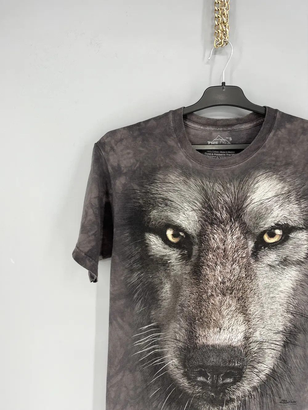 The Mountain Vintage Y2K The Mountain Wolf Face Size S T-Shirt Size US S / EU 44-46 / 1 - 4 Thumbnail