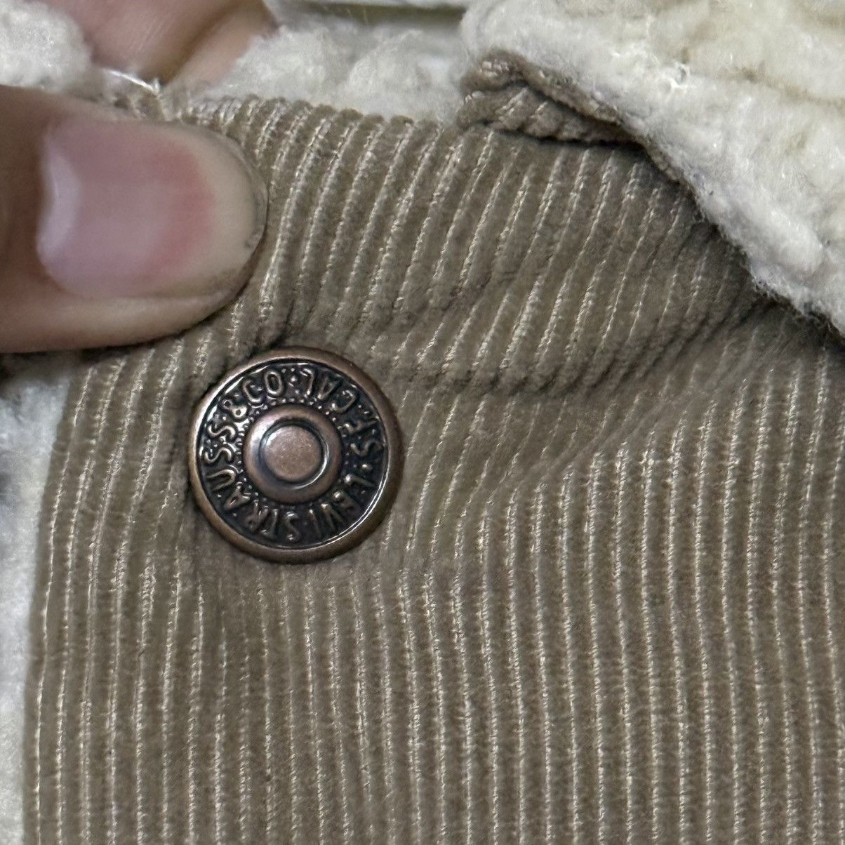Levi's Vintage Levis Corduroy Sherpa Jacket Size US S / EU 44-46 / 1 - 8 Thumbnail