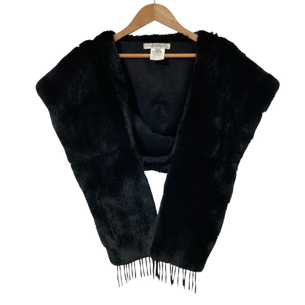 Max Mara Max Mara Max Mara Lapin Fur Cashmere Scarf Fur Scarf DUTY FREE for USA Size ONE SIZE - 1 Thumbnail