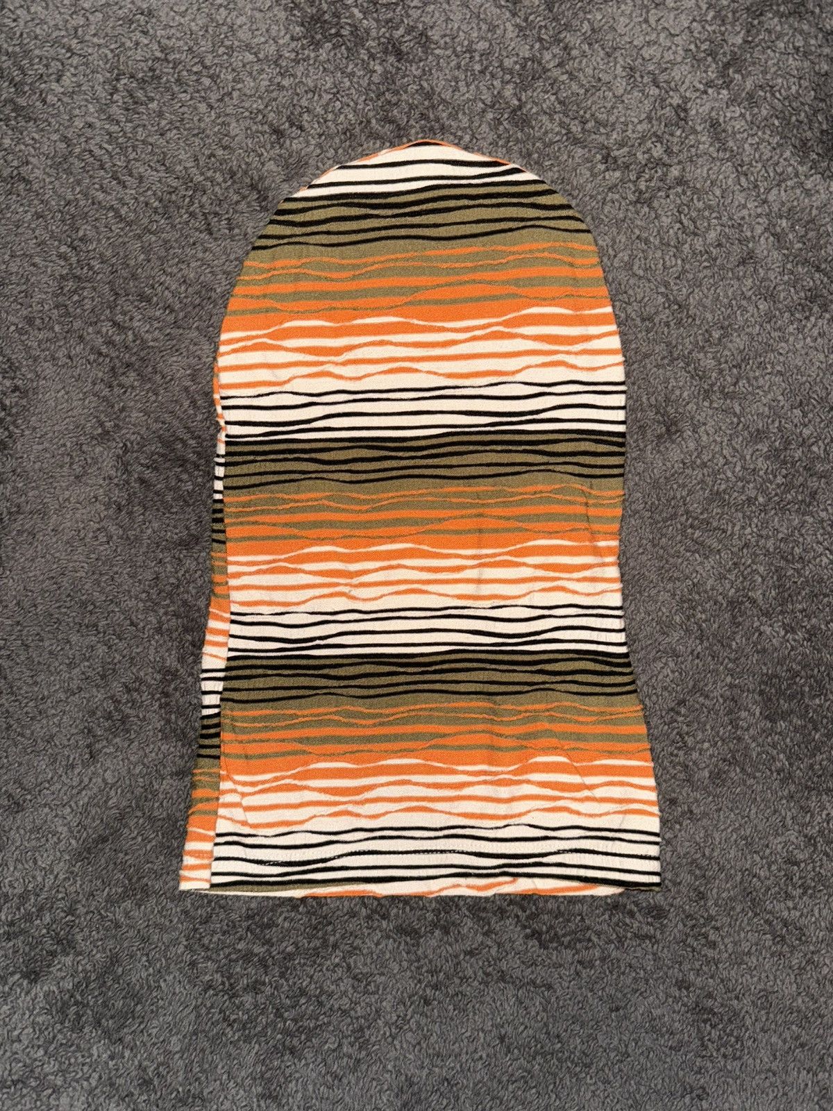 Vintage Orange/Green Face Mask Size ONE SIZE - 2 Thumbnail