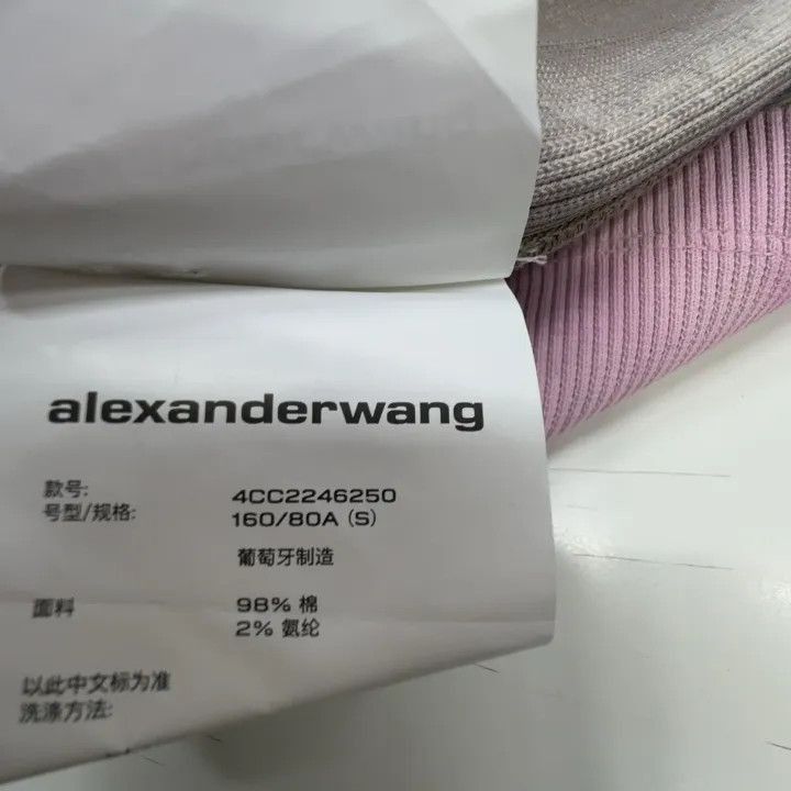 Alexander Wang Alexander Wang Pink Bodycon Mini Dress - Size S / US 4 / IT 40 - 4 Thumbnail