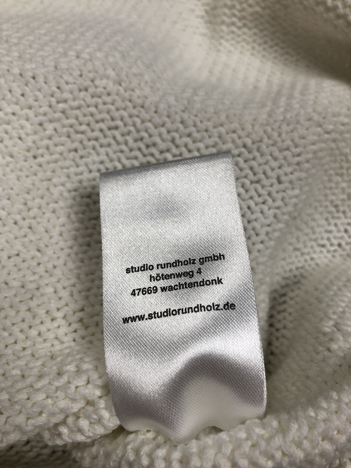 Rundholz Rundholz Black Label Flared Panel Cardigan in Off-White Size M / US 6-8 / IT 42-44 - 11 Thumbnail