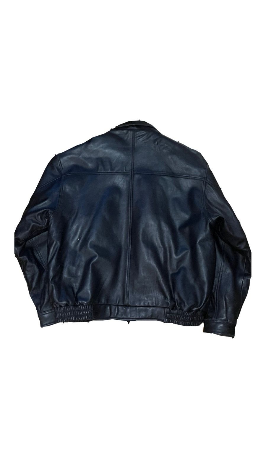 Vintage Vintage leather bomber Size US XL / EU 56 / 4 - 3 Thumbnail