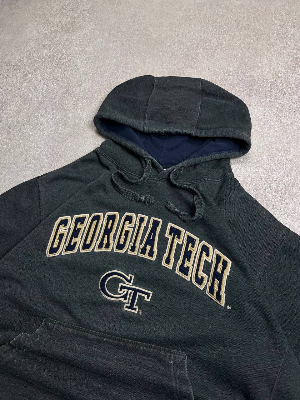 Vintage Vintage Georgia Tech Boxy Archival Hoodie L Size US L / EU 52-54 / 3 - 4 Thumbnail