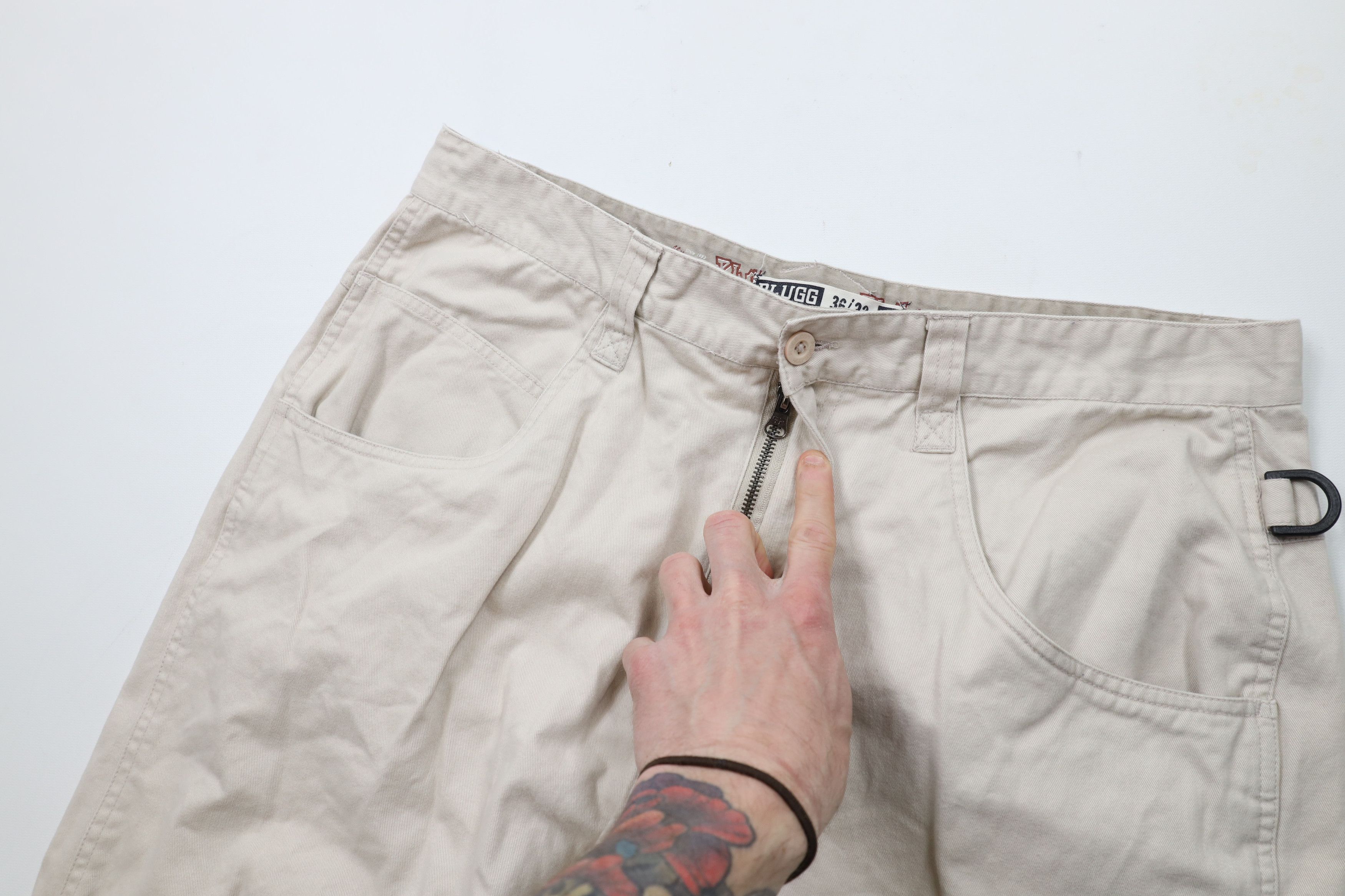 Vintage Vintage 90s Y2K Streetwear Pocket Wide Leg Pants Skateboard Size US 36 / EU 52 - 6 Thumbnail