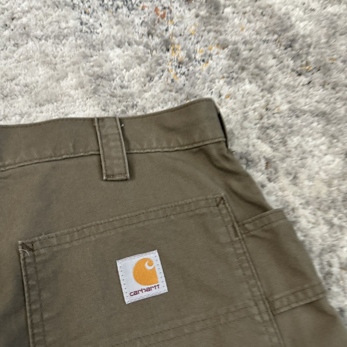 Carhartt × Vintage Essential Vintage y2K Brown Carhartt wide leg carpenter Size US 34 / EU 50 - 3 Thumbnail
