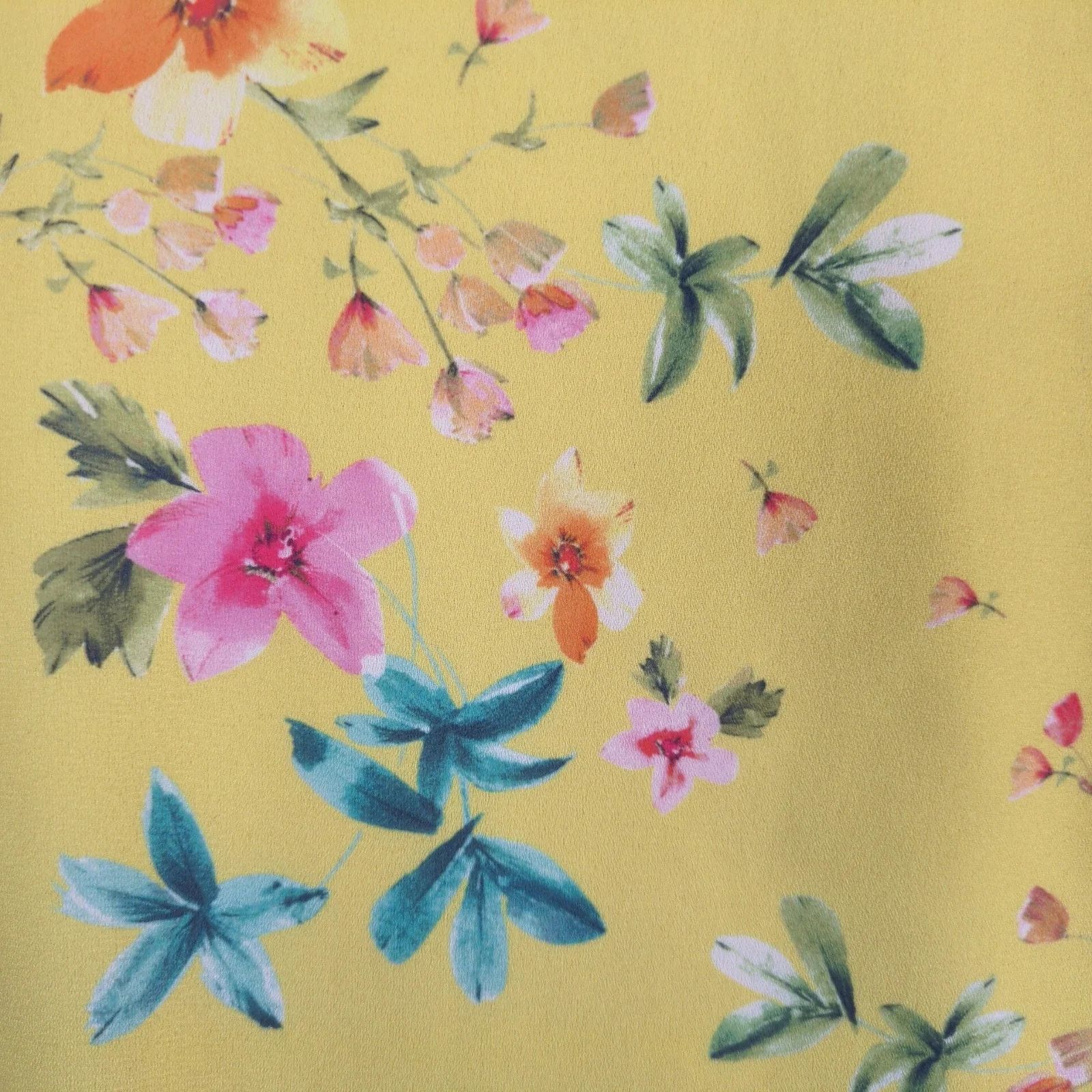 Other Peach Love California Yellow Floral Camisole Top Cami Tank S Size S / US 4 / IT 40 - 9 Thumbnail