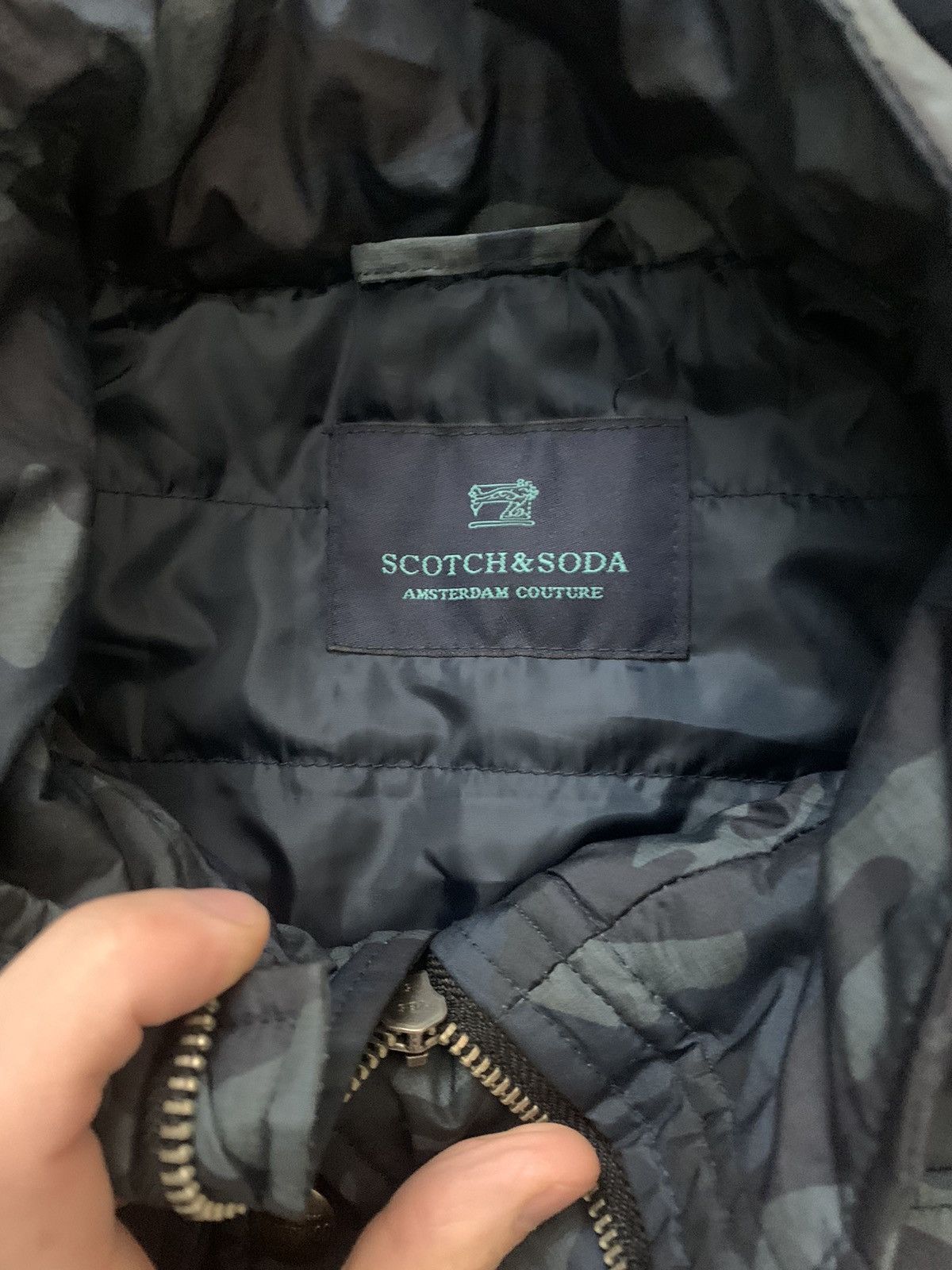 Scotch & Soda Scotch & Soda Blue Camo Jacket Size US M / EU 48-50 / 2 - 2 Thumbnail