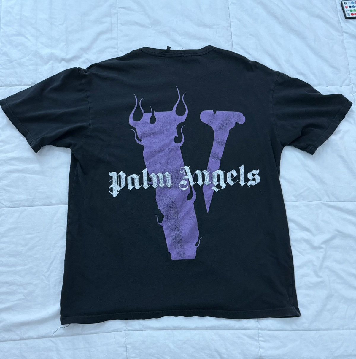 Palm Angels × Vlone WORN L VLONE PALM ANGELS TSHIRT Size US L / EU 52-54 / 3 - 3 Thumbnail