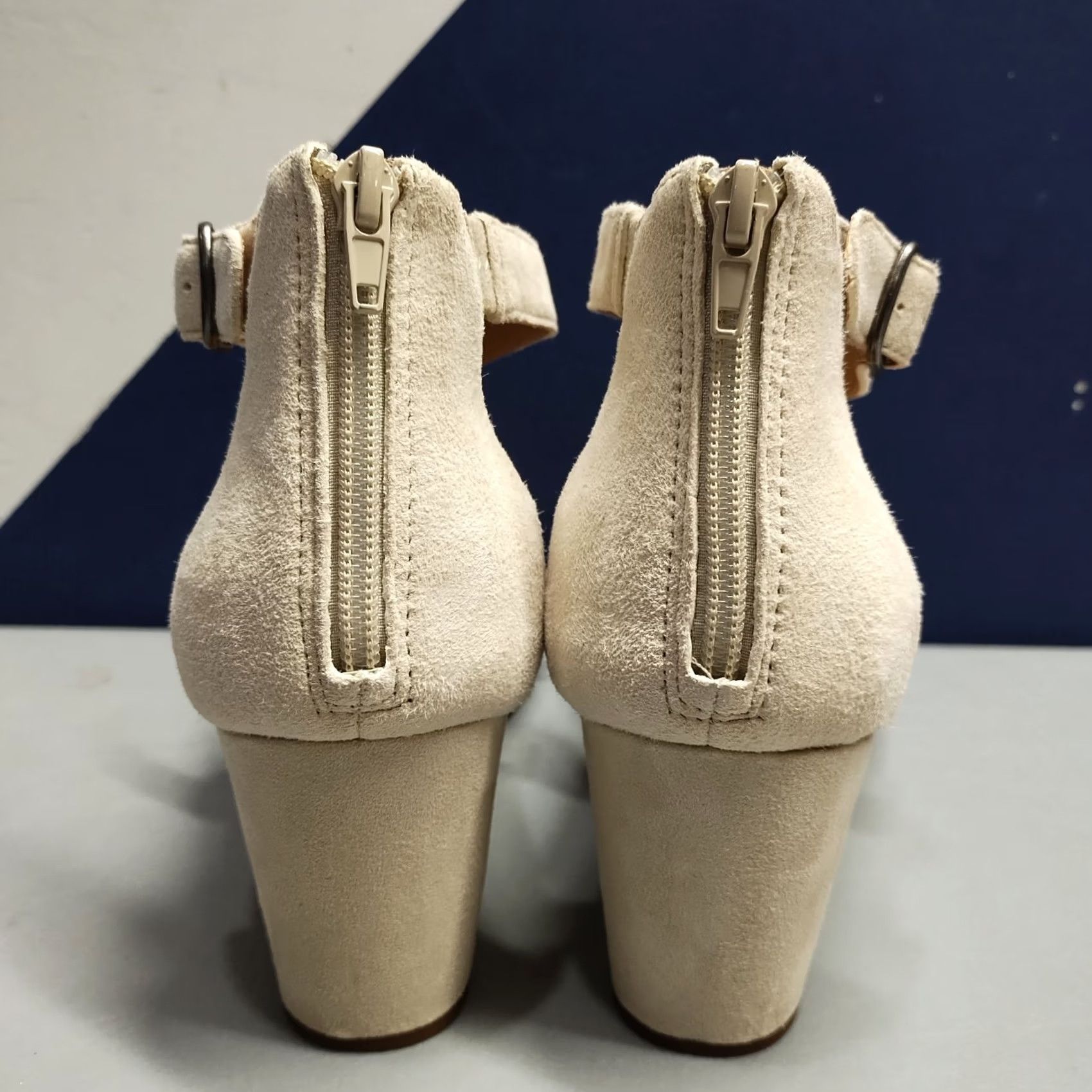 Lucky Brand Lucky Brand Kenadee Wedge Sandals Womens US 10M Tan Brown Leather Buckle Strap Sandals Size US 10 / IT 40 - 5 Thumbnail