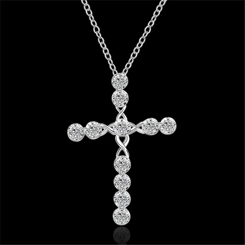 Jewelry × Sterling Silver 925 sterling silver Crystal Necklace Size ONE SIZE - 4 Thumbnail