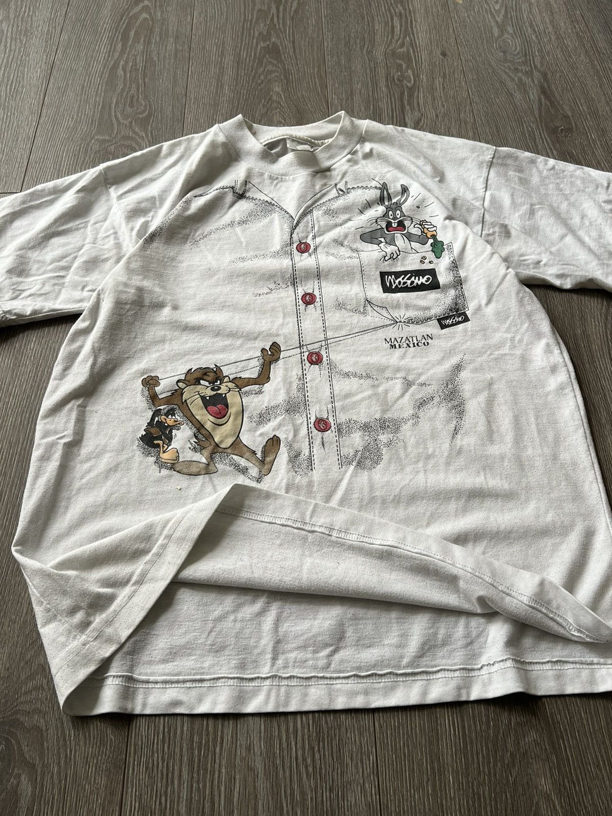 Vintage × Warner Bros Vintage 💥 Warner Bros Taz T-Shirt Movie Size US L / EU 52-54 / 3 - 10 Thumbnail