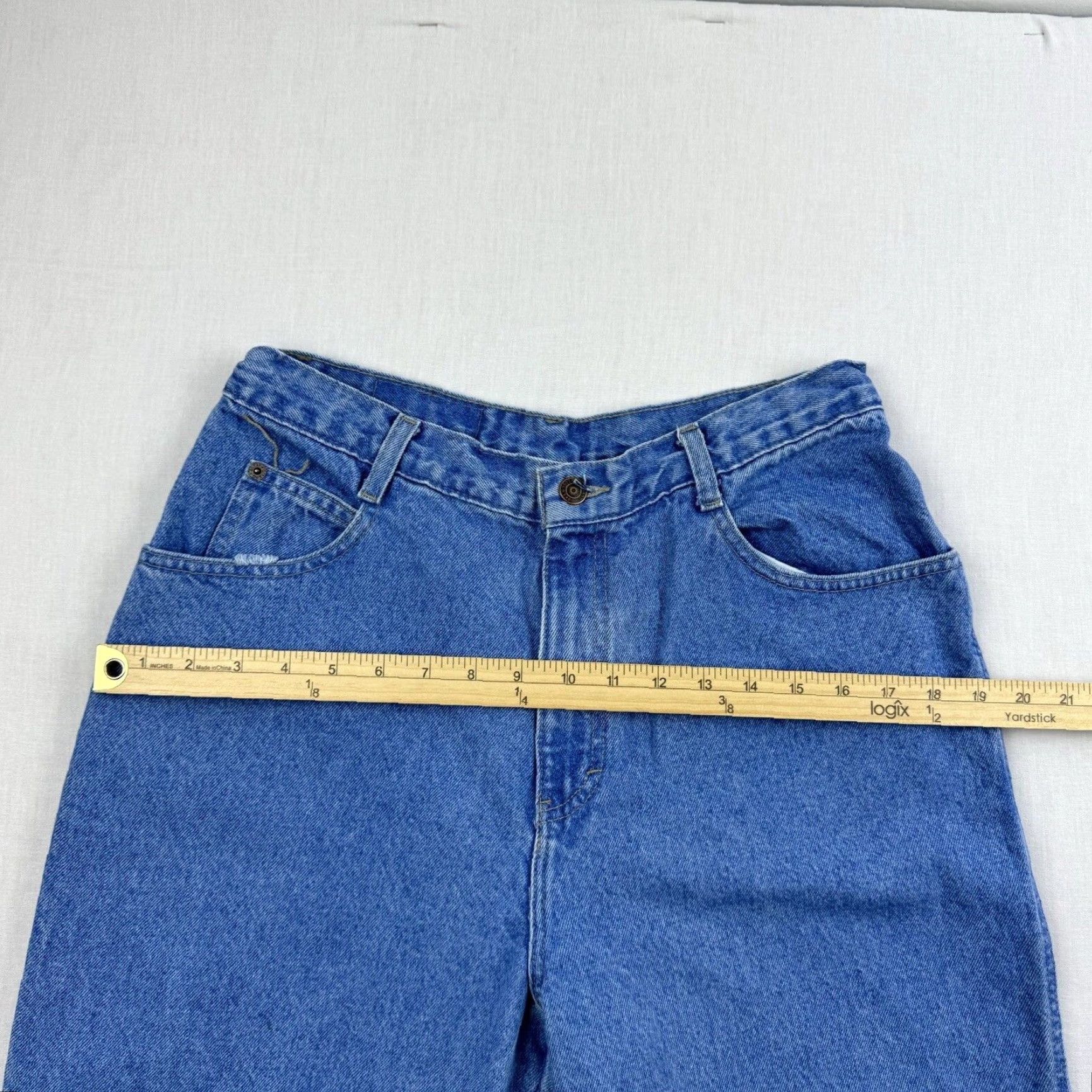 Vintage VINTAGE Gitano Jeans Womens 14 Average Blue Mom Jeans High Waist 90s Grunge Y2K Size 36" / US 14 / IT 50 - 7 Thumbnail