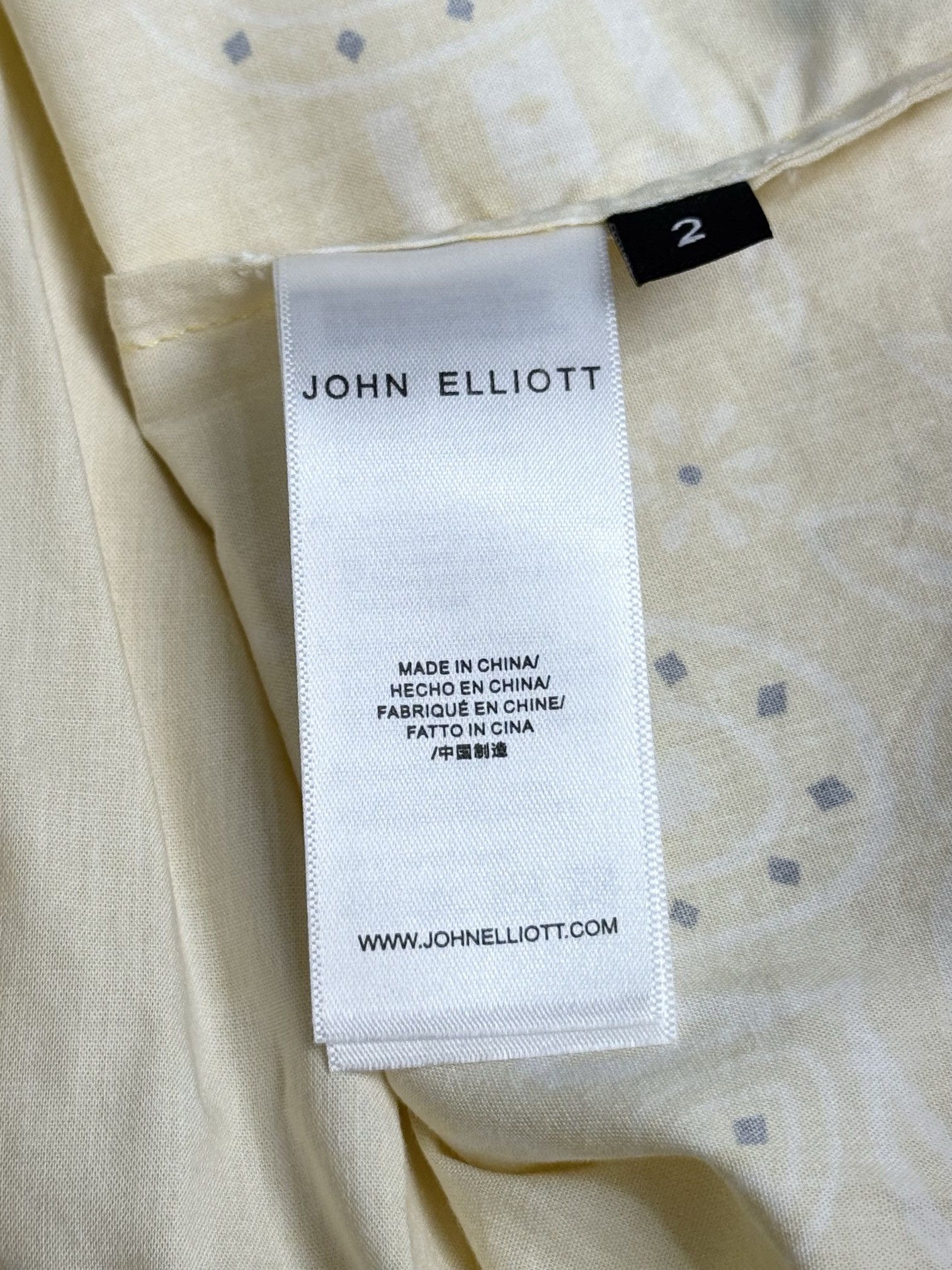 John Elliott bandana shirt Size US M / EU 48-50 / 2 - 4 Thumbnail