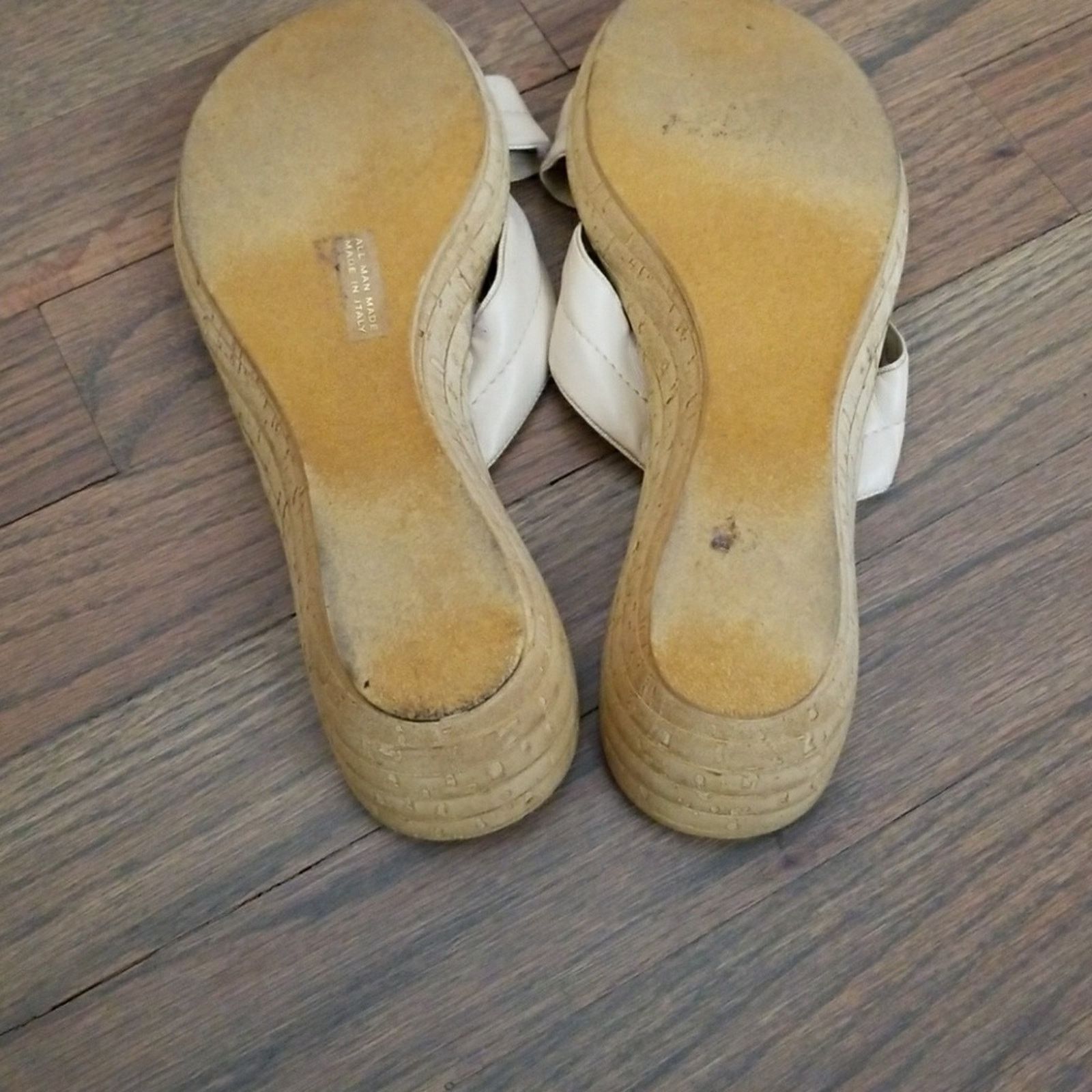 & Other Stories Cream Damian's Sandals Size US 6 / IT 36 - 3 Thumbnail