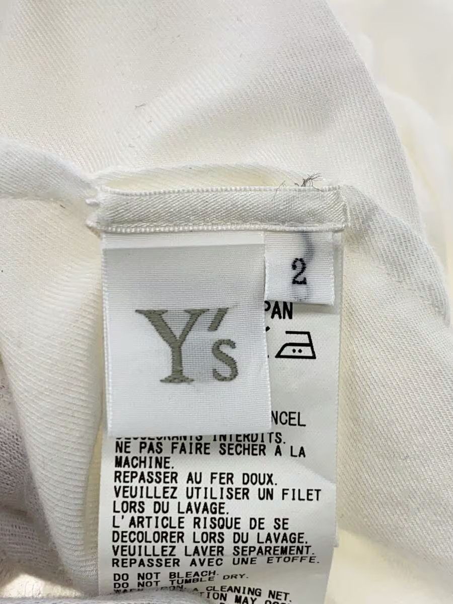 Yohji Yamamoto yohji yamamoto POUR HOMME Y's white/short-sleeved blouse Size US M / EU 48-50 / 2 - 3 Thumbnail