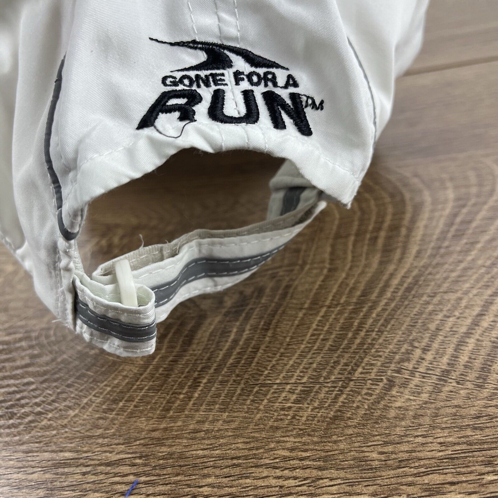 Other Run Hat Running Runners Hat White Cap Hat Adjustable Hat Whi Size ONE SIZE - 11 Thumbnail