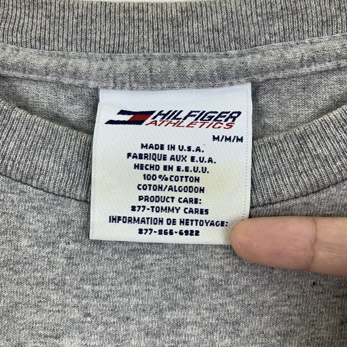 Tommy Hilfiger Vintage TOMMY HILFIGER ATHLETICS Box Logo Tee Shirt Top Size US M / EU 48-50 / 2 - 6 Thumbnail