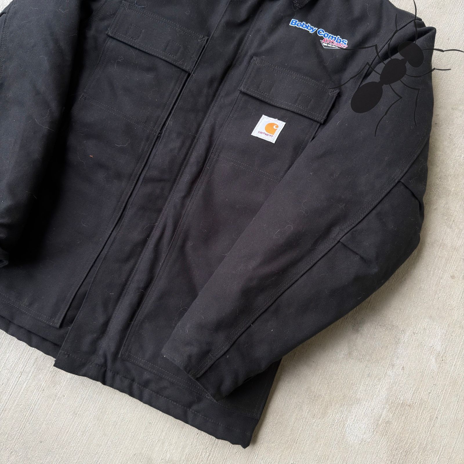 Carhartt × Vintage Carhartt C003 black arctic work wear jacket Size US S / EU 44-46 / 1 - 4 Thumbnail