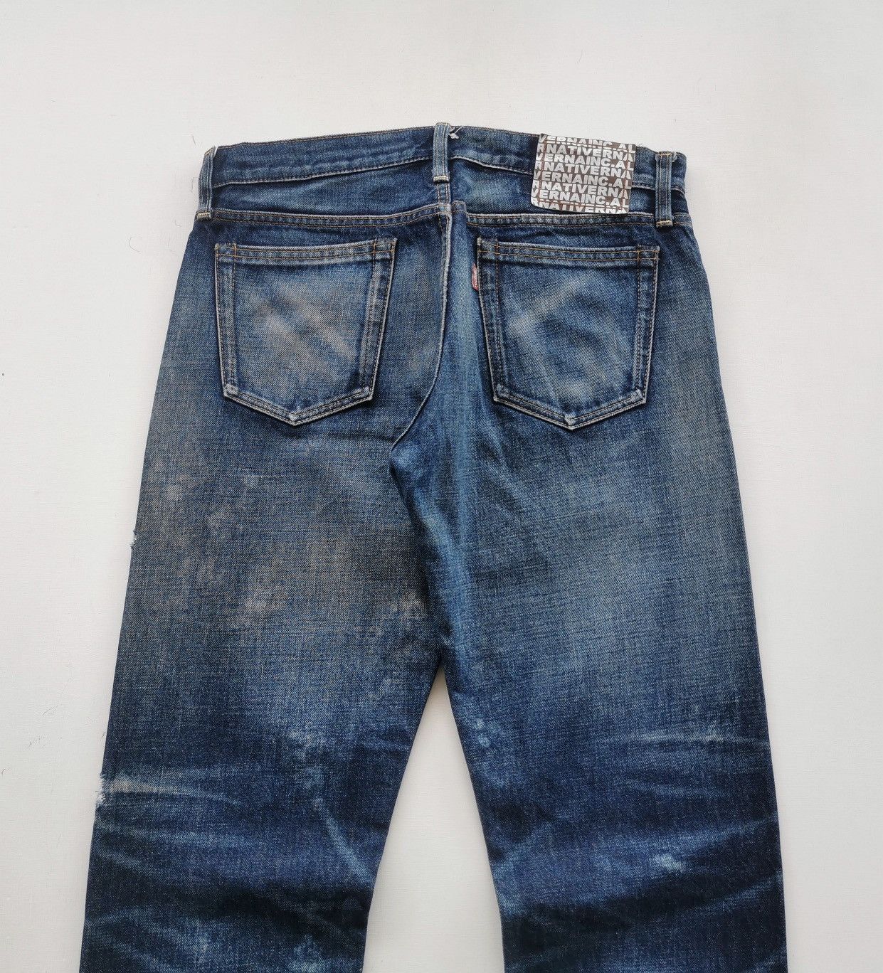 Japanese Brand RNA Inc Japan Stone Faded Denim Jeans Size US 31 - 6 Thumbnail