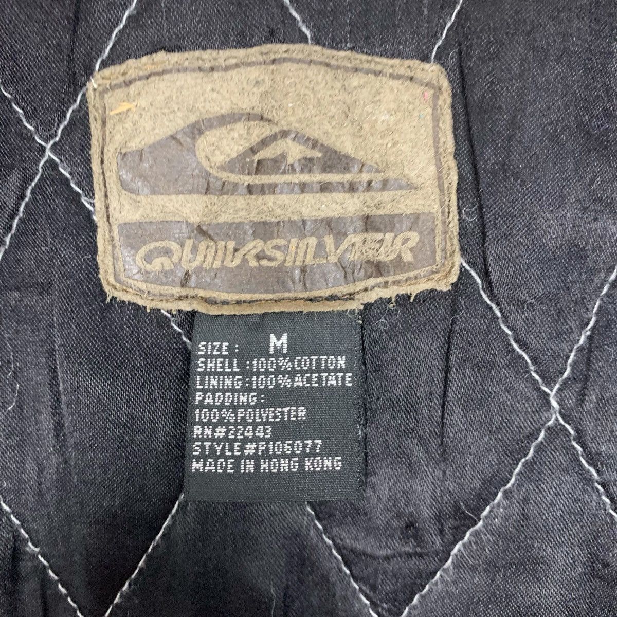 Quiksilver Vintage Distressed Quiksilver SurfStyle Outdoor Jacket Size US L / EU 52-54 / 3 - 10 Thumbnail