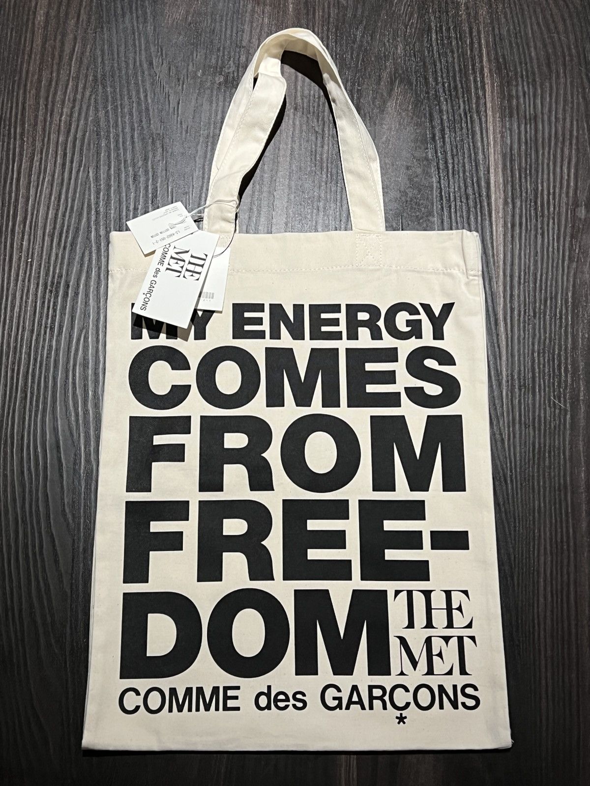 Comme des Garcons × Comme des Garcons Homme Plus COMME des GARÇONS x MET Tote Bag Size ONE SIZE - 1 Thumbnail