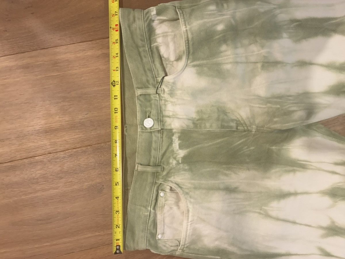 Louis Vuitton Louis Vuitton Virgil Abloh Sage & White Tie-Dye Denim jeans Size US 32 / EU 48 - 11 Thumbnail