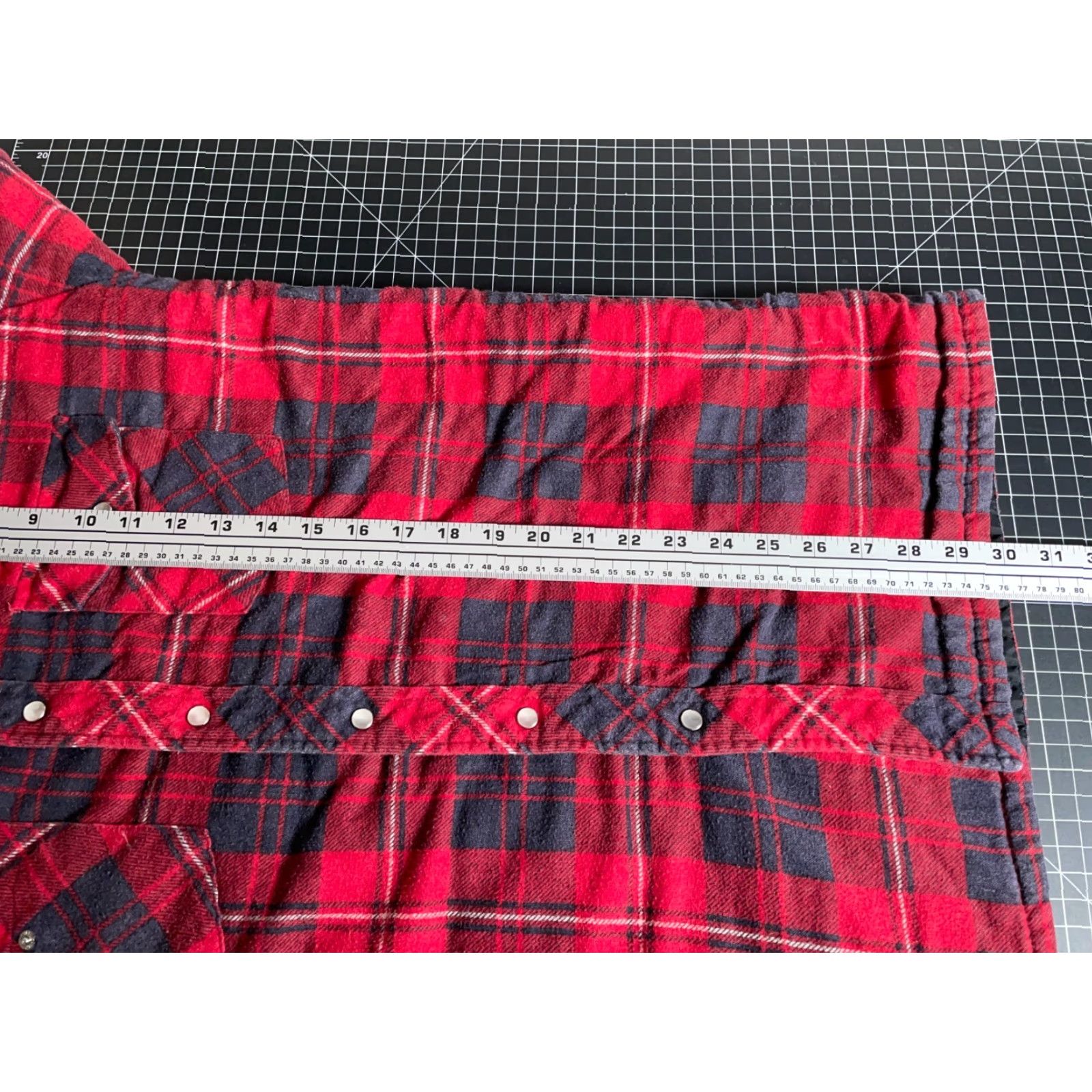 Vintage VINTAGE Hunting Club Flannel Shirt Jacket Mens M Red Plaid Pearl Snap Shacket Size US M / EU 48-50 / 2 - 6 Thumbnail