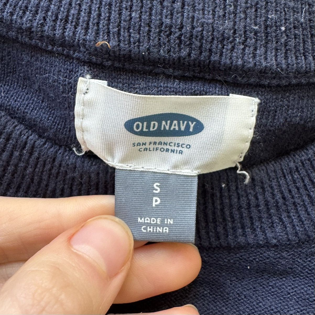Old Navy Old Navy Chest-stripe crew sweater Size US S / EU 44-46 / 1 - 4 Thumbnail