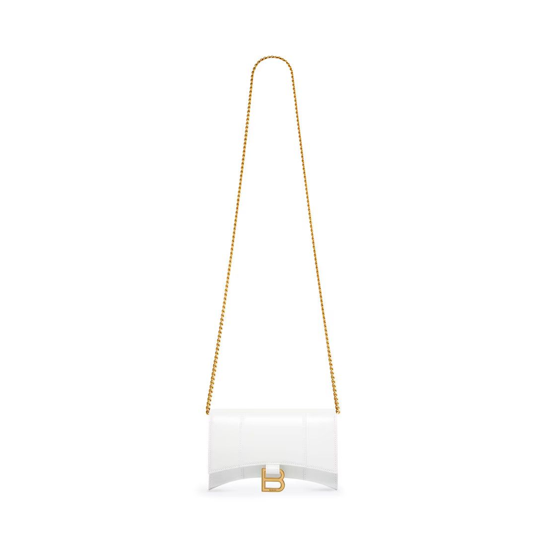 Balenciaga o1srvl11e0525 Size: OS / Hourglass Wallet On Chain Box Size ONE SIZE - 1 Thumbnail