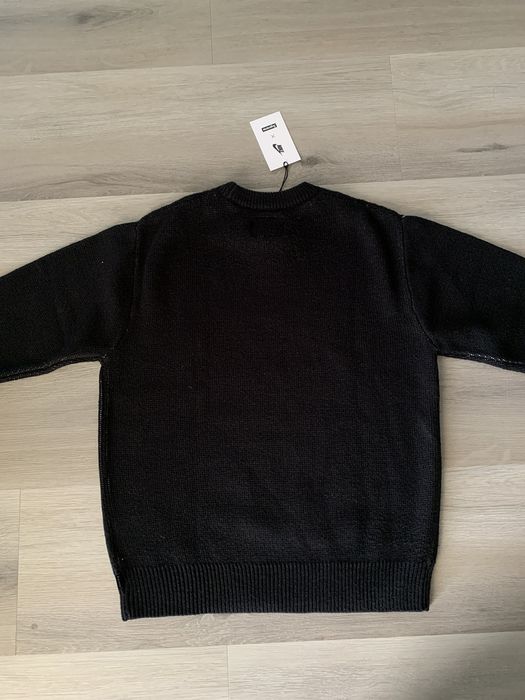 Supreme nike swoosh sweater hot sale