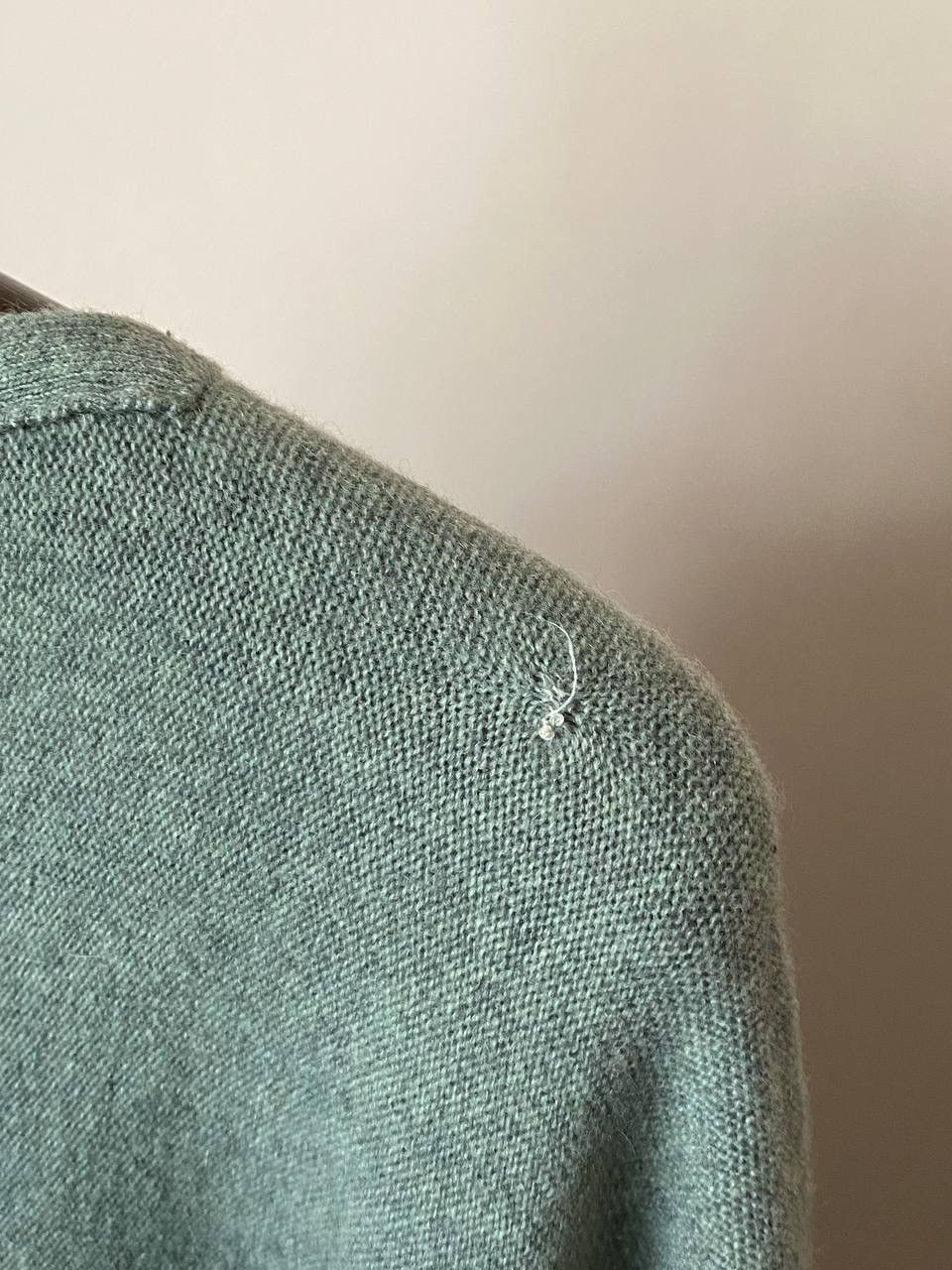 Hermes Hermes Green batwing cashmere knitted sweater top Size S / US 4 / IT 40 - 13 Thumbnail