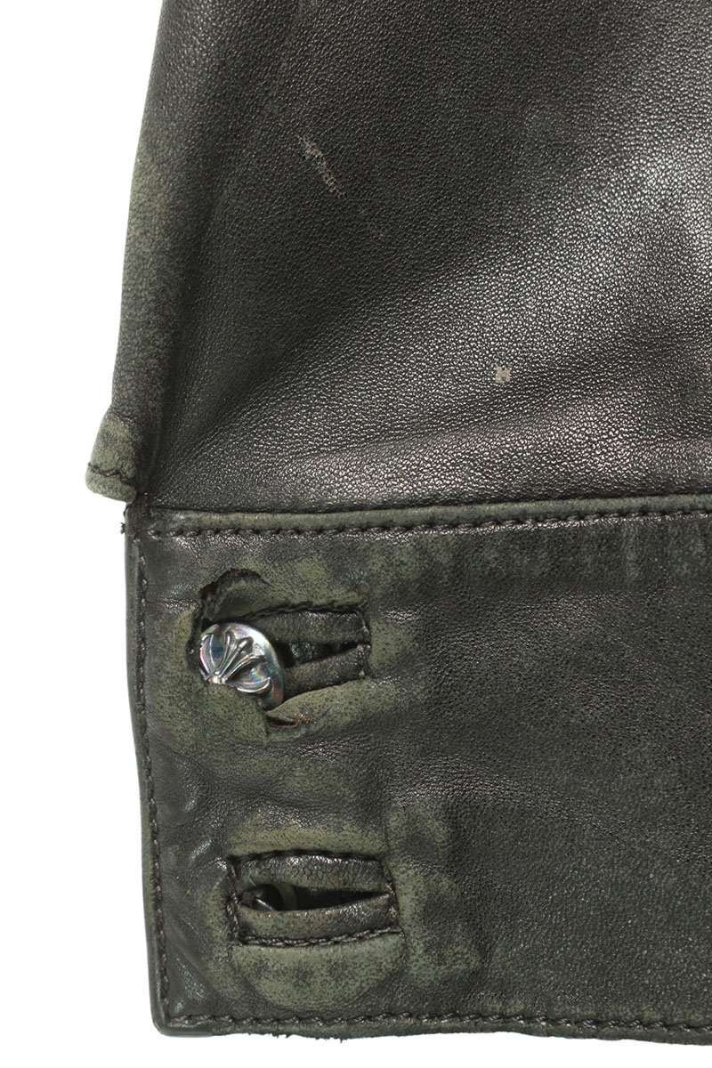 Chrome Hearts Chrome Hearts Zip Leather Jacket Size M / US 6-8 / IT 42-44 - 3 Thumbnail