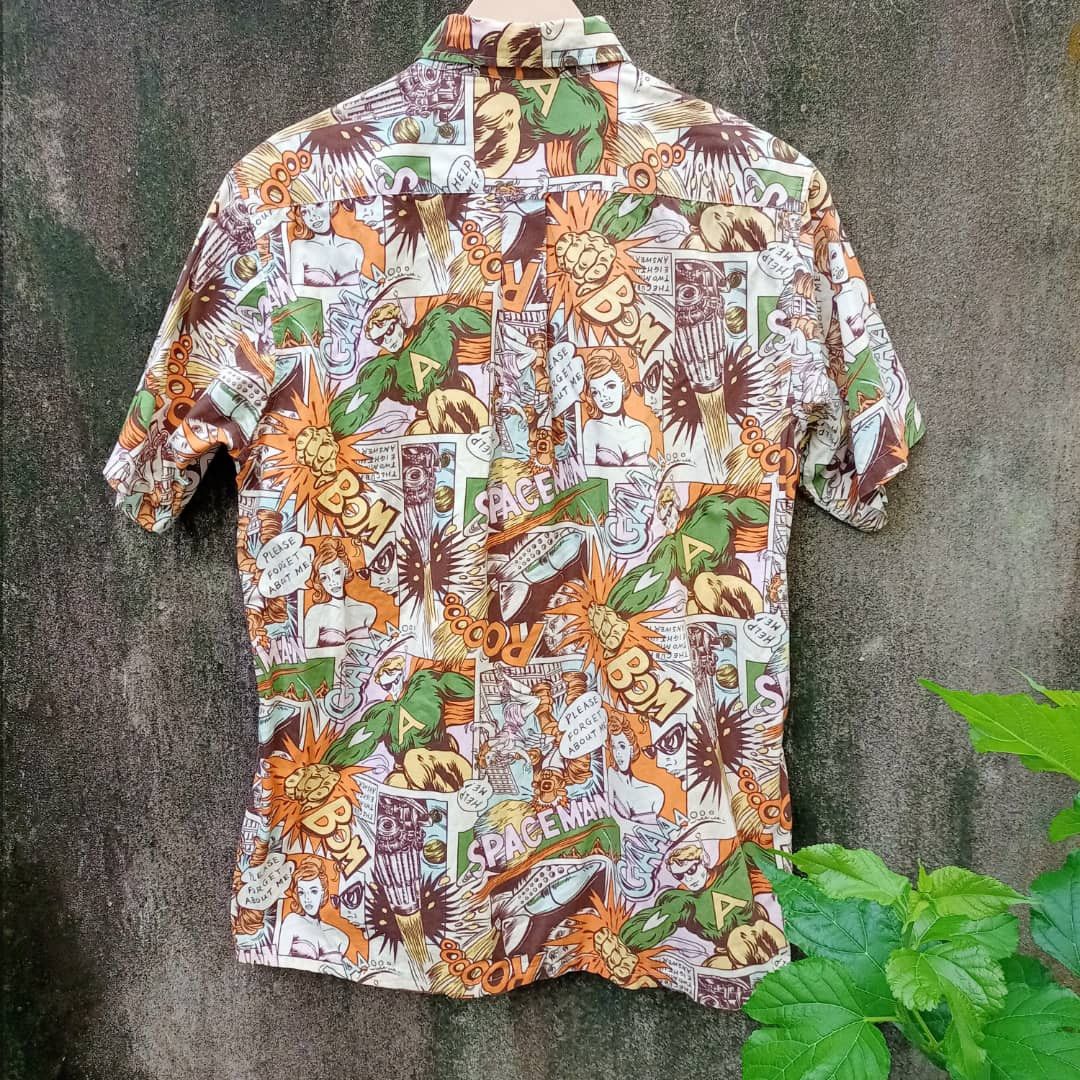 Cartoon Network SPACEMAN SHIRT ROUGH TRADE CARTOONS Size US M / EU 48-50 / 2 - 2 Thumbnail