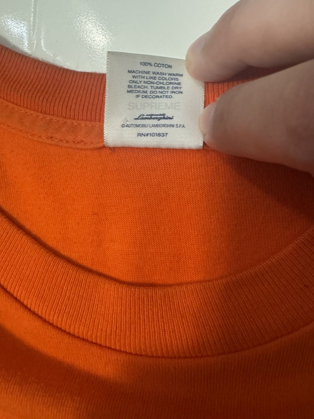 Supreme Supreme Lamborghini T Shirt Size US M / EU 48-50 / 2 - 5 Thumbnail