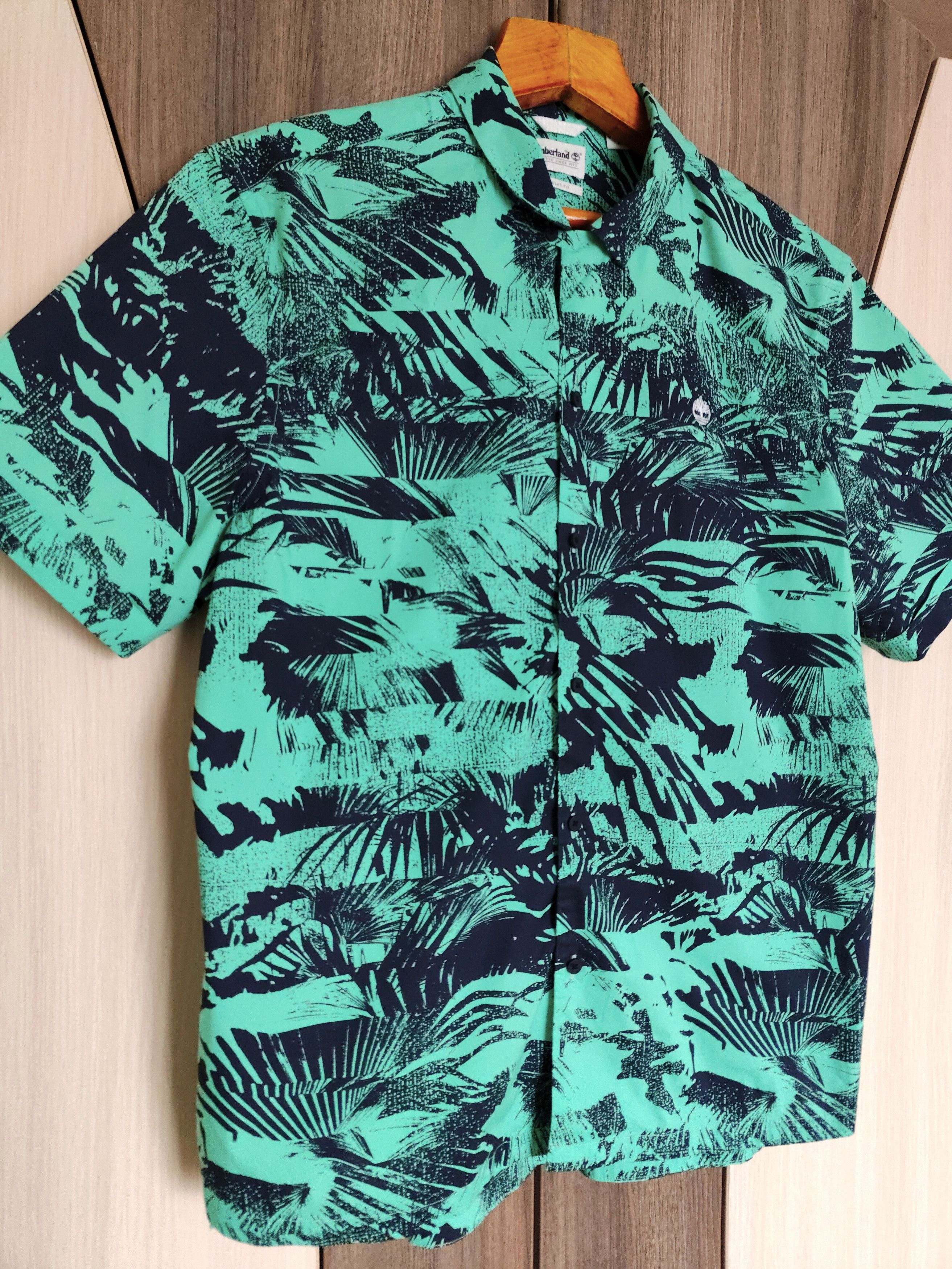 Timberland Timberland Crazy Shirt XL Hawaii Timberland Shirt Size US XL / EU 56 / 4 - 8 Thumbnail