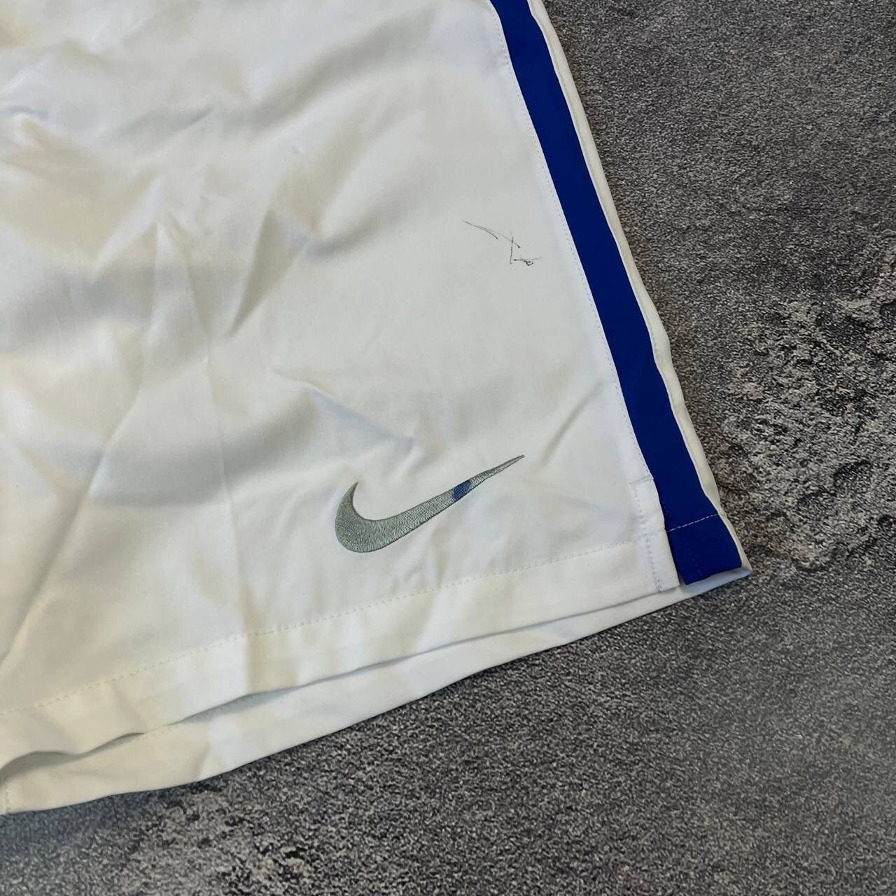 Nike Nike Brazil Football Shorts Mens Athletic Soccer White Size US 35 - 13 Thumbnail