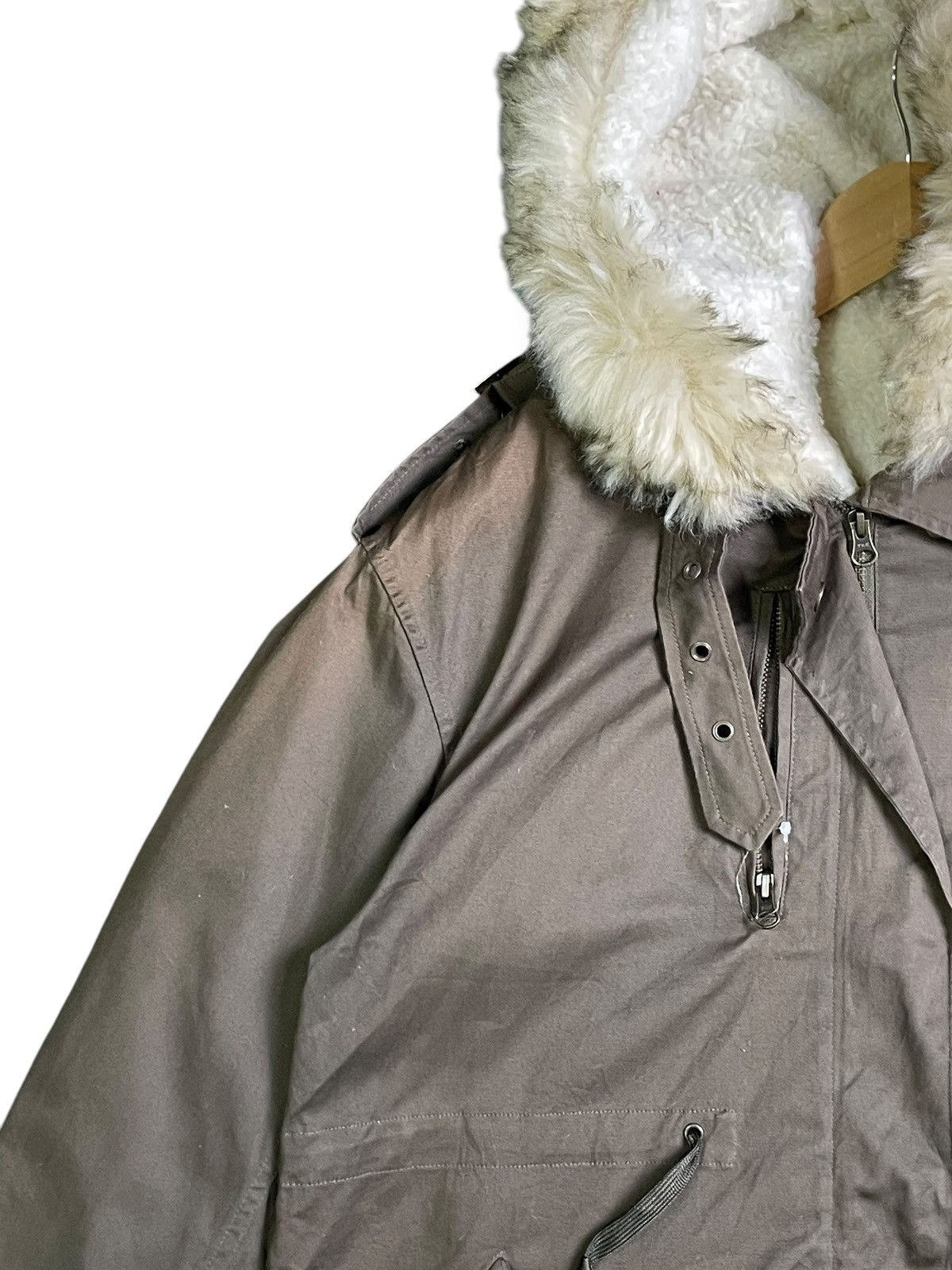 Designer × Japanese Brand × Vintage Snidel x Japanese Brand Faux Fur Fishtail Parkas (38) Size US M / EU 48-50 / 2 - 8 Thumbnail