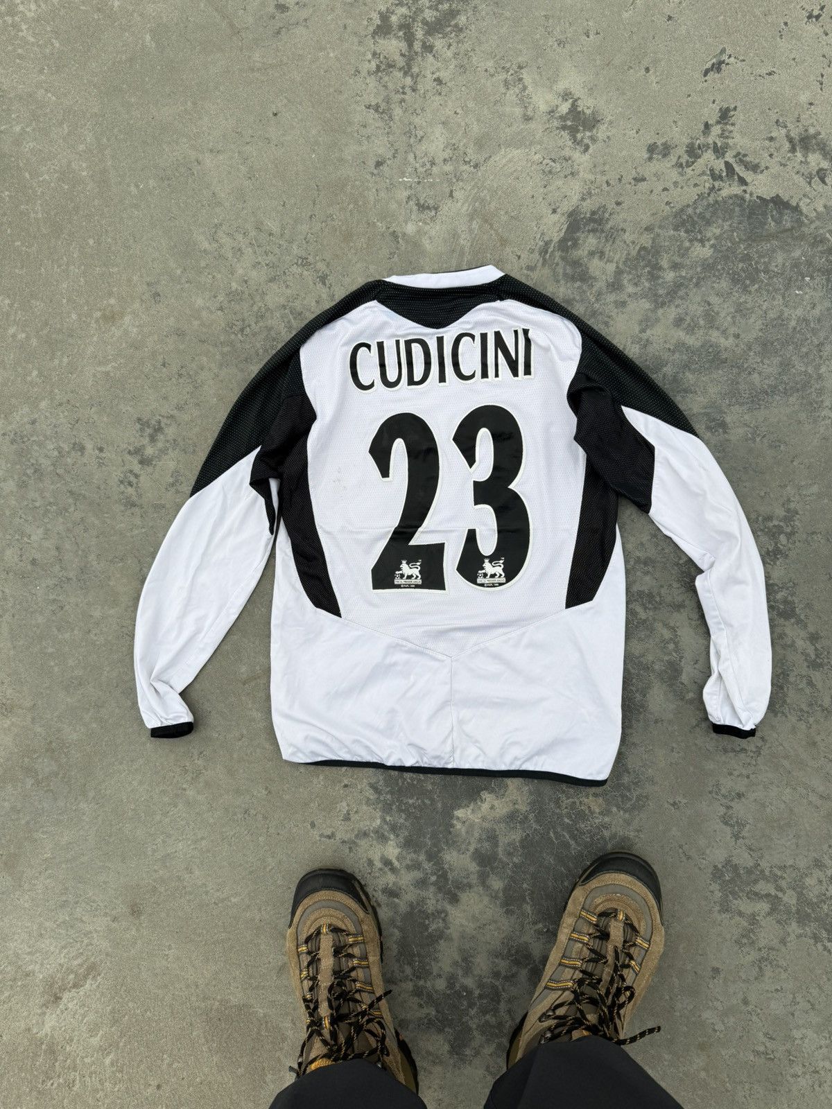 Umbro Vintage 2004 Chelsea 23 Cudicini Y2k Long Soccer Jersey Size US XS / EU 42 / 0 - 6 Thumbnail