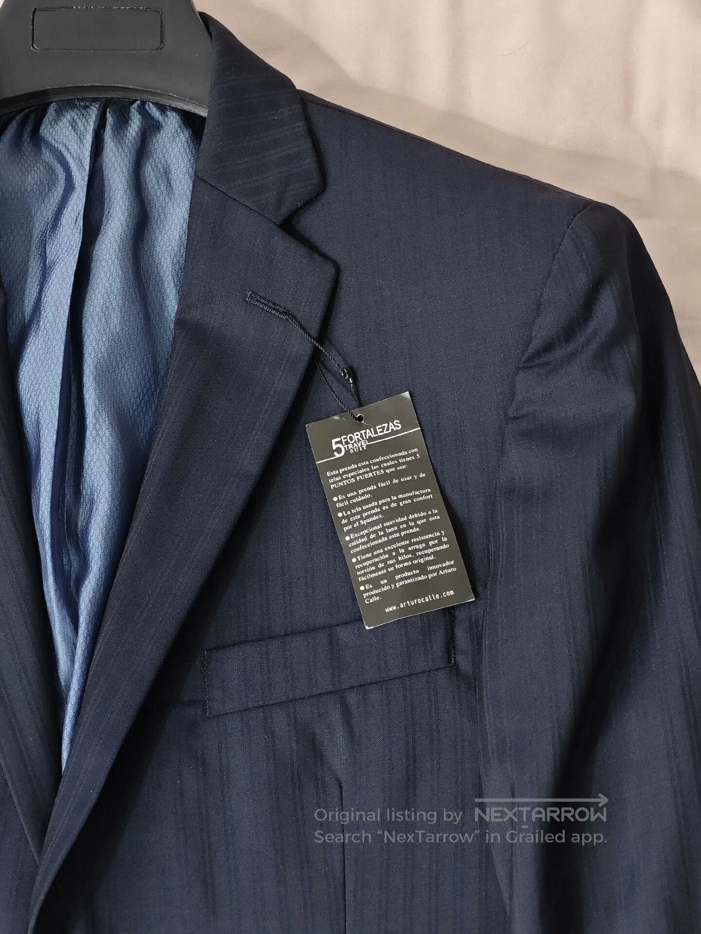 Japanese Brand Italian Wool Suit by Arturo Calle. Size US M / EU 48-50 / 2 - 2 Thumbnail