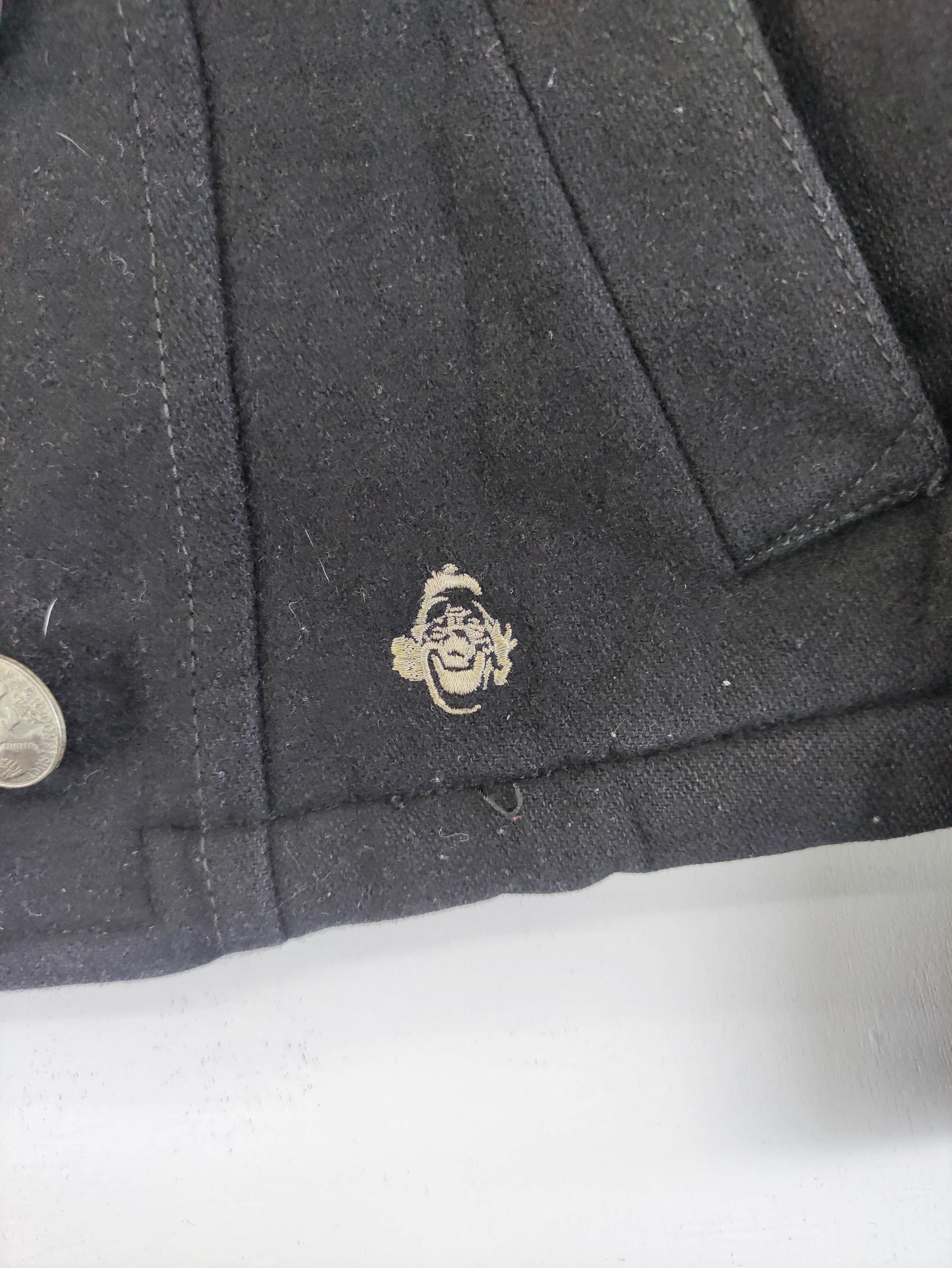 PPFM Vintage PPFM Black Wool Coat Jacket Size US S / EU 44-46 / 1 - 3 Thumbnail