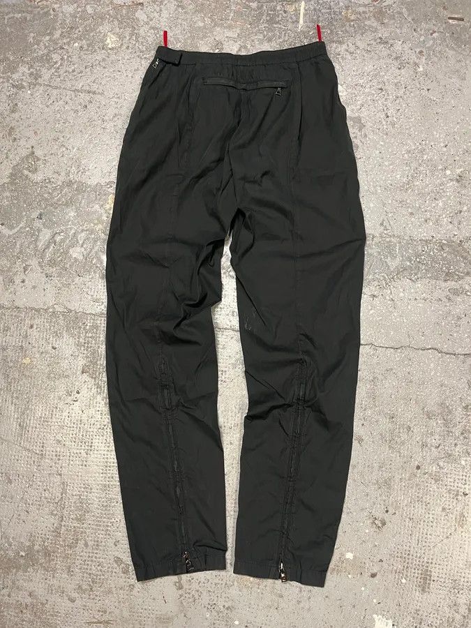 Prada × Vintage 2000s Prada Black Tactical Linea Rossa Sport Pants Size 27" / US 4 / IT 40 - 8 Thumbnail