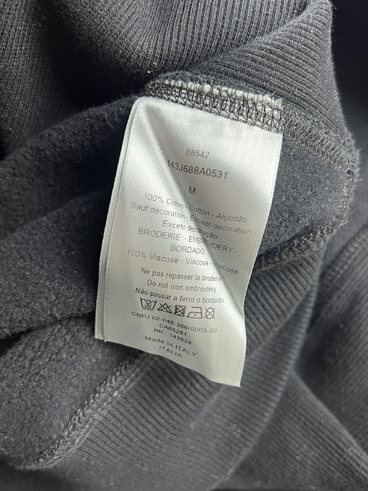 Dior Dior x Peter Doig Logo Galaxy Hoodie Size M Size US M / EU 48-50 / 2 - 11 Thumbnail